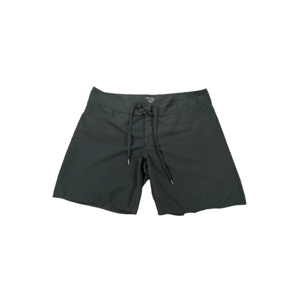 Oakley Board Shorts Womens 11 Black Logo Swimwear Lace-Up Surfing Beach Outdoor